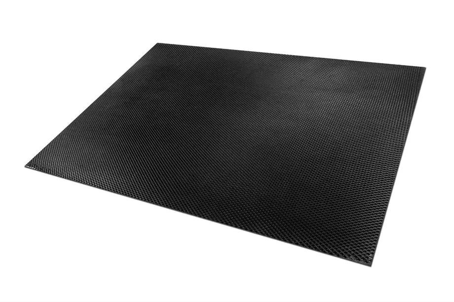 EVA-ark till bilmattor 150*235 (diamantmönster, svart) Foto 1