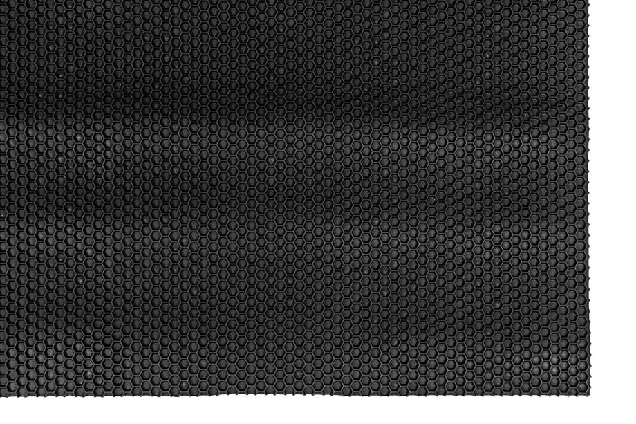 Gummiplatta för bilmattor 120×100 (honeycomb, svart) Foto 12