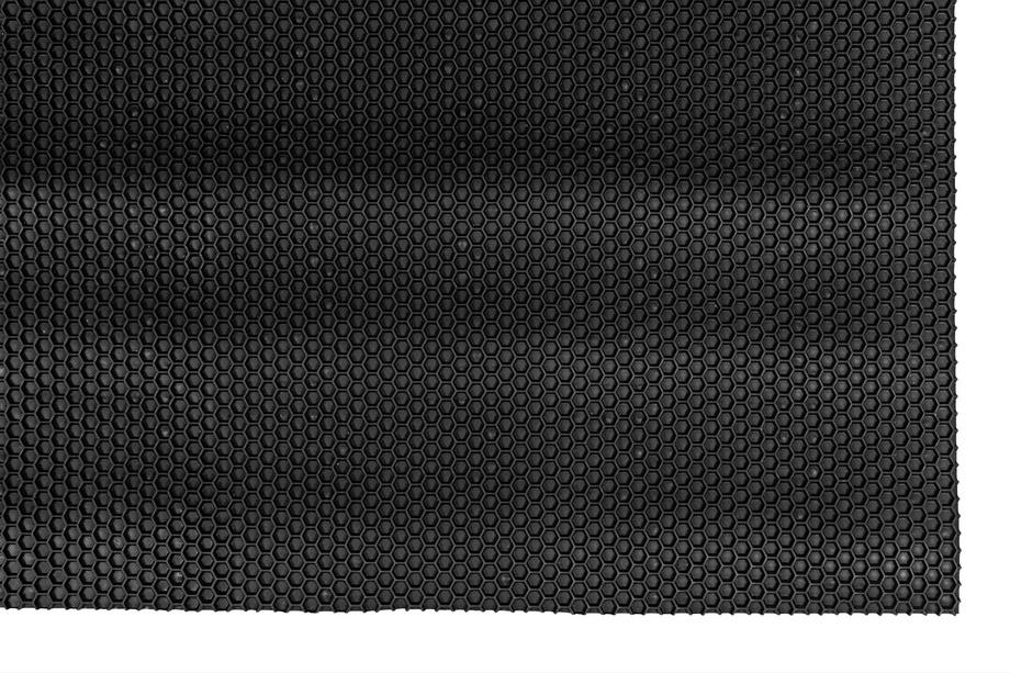 Gummiplatta för bilmattor 120×100 (honeycomb, svart) Foto 10
