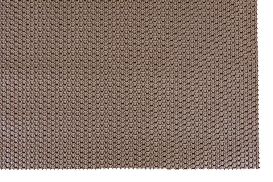 Gummimatta på rulle till bilmattor 120x100 cm (honungskaka, beige) Foto 10