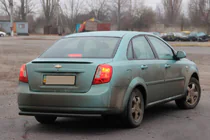 Chevrolet Lacetti 2003–2024 Bakre skyddsbåge AK002 Black (42 mm, rostfritt stål) foto 3
