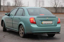 Chevrolet Lacetti 2003–2024 Bakre skyddsbåge AK002 Black (42 mm, rostfritt stål) foto 4