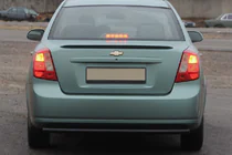 Chevrolet Lacetti 2003–2024 Bakre skyddsbåge AK002 Black (42 mm, rostfritt stål) foto 2