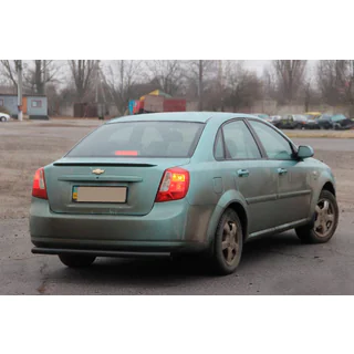 Bakre skyddsbåge AK002 Black (42 mm, rostfritt stål) Chevrolet Lacetti 2003–2024 foto 3