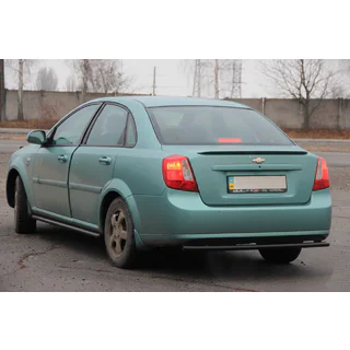 Bakre skyddsbåge AK002 Black (42 mm, rostfritt stål) Chevrolet Lacetti 2003–2024 foto 4