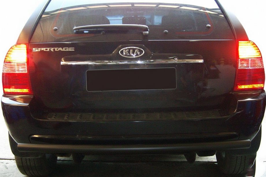 Kia Sportage 2004–2010 Bakre skyddsbåge AK002 Black (rostfritt stål) Foto 3