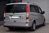 Mercedes Vito W639 2004–2014 Bakre skyddsbåge AK002 Black (rostfritt stål) foto 6