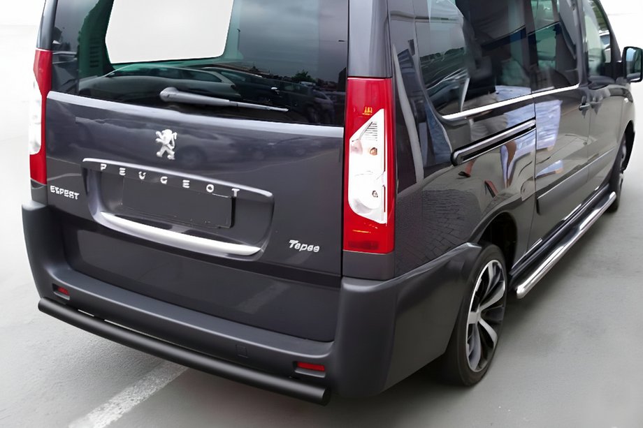 Citroen Jumpy 2007–2017 Bakre båge Black (rostfritt stål) Image