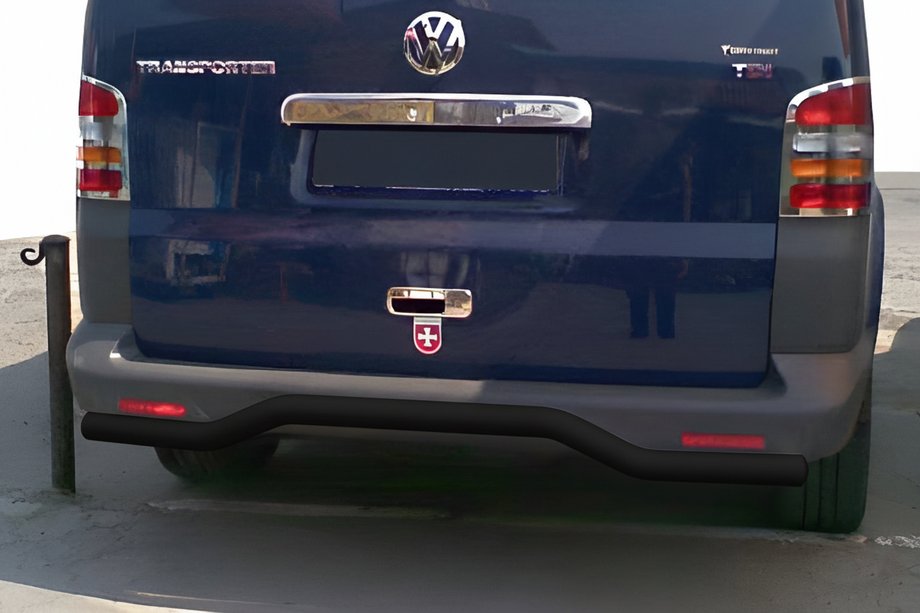 Volkswagen T5 Transporter 2003–2010 Bakre båge Wave Black (rostfritt stål) Foto 1