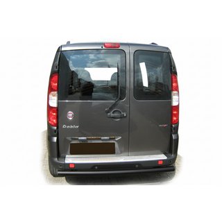 Bakre skyddsbåge AK002 Black (rostfritt stål) Fiat Doblo I 2005–2010