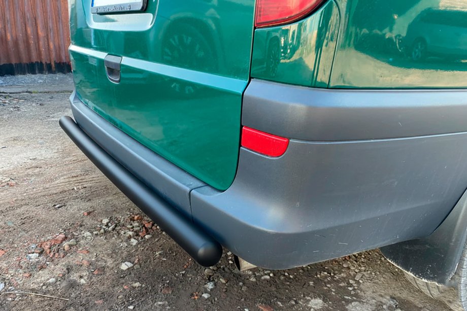 Mercedes Viano 2004–2014 Bakre skyddsbåge AK002 Black (rostfritt stål) Image