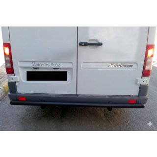 Bakre skyddsbåge AK002 Black (rostfritt stål) Mercedes Sprinter W901/902/903/904/905 1995–2006