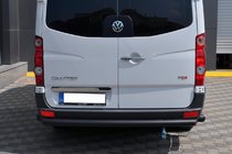 Volkswagen Crafter 2006–2016 Bakre skyddsbåge AK002 Black (rostfritt stål) foto 1