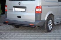 Volkswagen T5 Transporter 2003–2010 Bakre skyddsbåge AK002 Black (rostfritt stål) foto 3