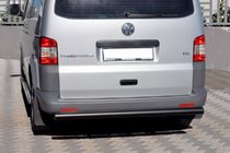 Volkswagen T5 Transporter 2003–2010 Bakre skyddsbåge AK002 Black (rostfritt stål) foto 4