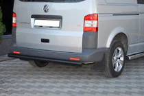 Volkswagen T5 Caravelle 2004–2010 Bakre skyddsbåge AK002 Black (rostfritt stål) foto 3