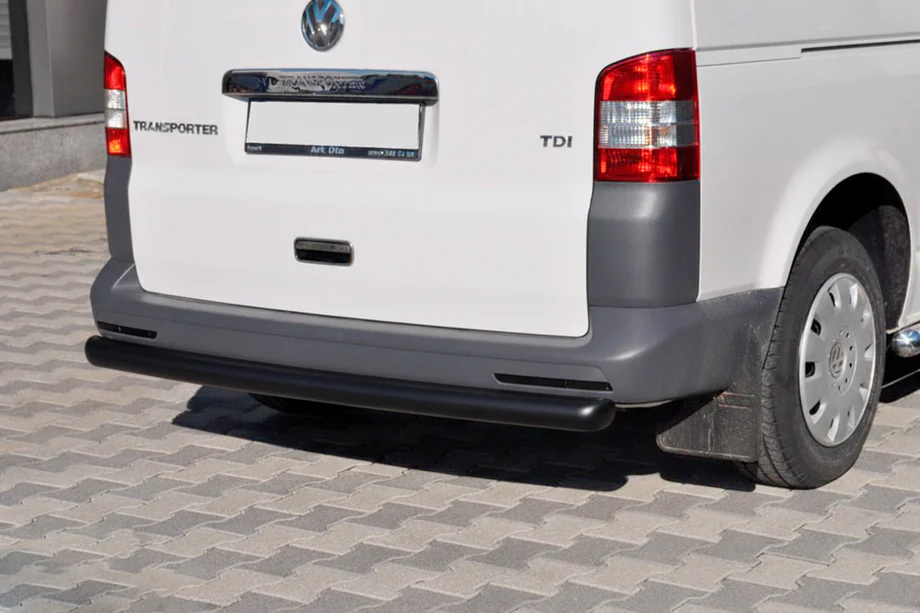 Volkswagen T5 Caravelle 2004–2010 Bakre skyddsbåge AK002 Black (rostfritt stål) Image