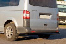 Volkswagen T5 Transporter 2003–2010 Bakre hörnskydd AK003 Black (2 st, rostfritt stål) foto 7