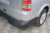 Volkswagen T5 Caravelle 2004–2010 Bakre hörndelar AK003 Black (2 st, rostfritt stål) foto 7
