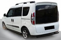 Opel Combo 2012–2018 Bakre båge Black (rostfritt stål) foto 1