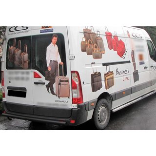 Bakre båge Black (rostfritt stål) Opel Movano 2010–2021 foto 3