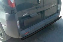 Opel Vivaro 2001–2015 Bakre skyddsbåge AK002 Black (rostfritt stål) foto 3