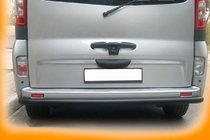 Renault Trafic 2001–2015 Bakre skyddsbåge AK002 Black (rostfritt stål) foto 4