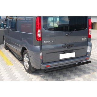 Bakre skyddsbåge AK002 Black (rostfritt stål) Renault Trafic 2001–2015 foto 2