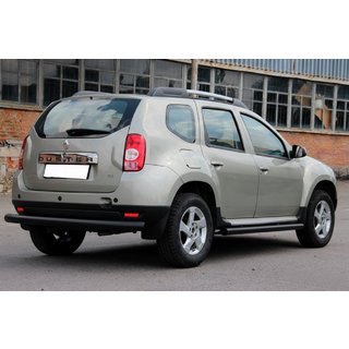 Bakre rak båge Black (rostfritt stål) Renault Duster 2008–2017 foto 2