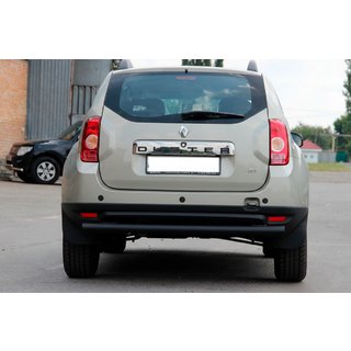 Bakre rak båge Black (rostfritt stål) Renault Duster 2008–2017 foto 1