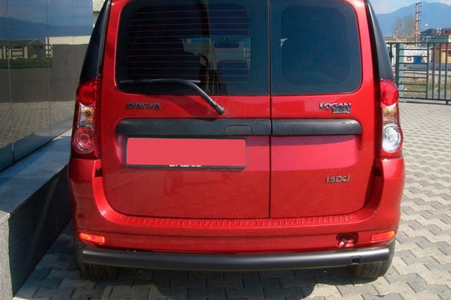 Renault Logan MCV 2005–2013 Bakre båge Black (rostfritt stål) Image