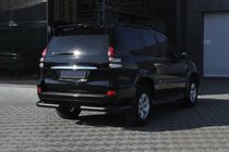 Toyota Land Cruiser Prado 120 2002–2009 Bakre hörndelar AK003 Black (2 st, rostfritt stål) foto 4