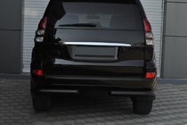 Toyota Land Cruiser Prado 120 2002–2009 Bakre hörndelar AK003 Black (2 st, rostfritt stål) foto 5