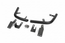 Toyota Land Cruiser Prado 120 2002–2009 Bakre hörndelar AK003 Black (2 st, rostfritt stål) foto 10