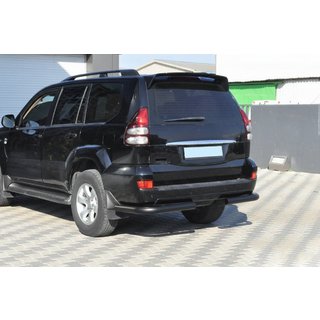 Bakre hörndelar AK003 Black (2 st, rostfritt stål) Toyota Land Cruiser Prado 120 2002–2009 foto 3
