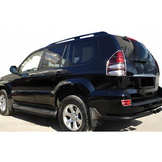 Bakre hörndelar AK003 Black (2 st, rostfritt stål) Toyota Land Cruiser Prado 120 2002–2009 foto 1
