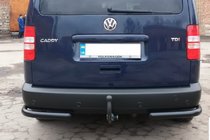Volkswagen Caddy 2010–2015 Bakre hörndelar AK003 Black (2 st, rostfritt stål) foto 3