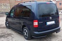 Volkswagen Caddy 2010–2015 Bakre hörndelar AK003 Black (2 st, rostfritt stål) foto 4