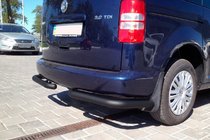 Volkswagen Caddy 2010–2015 Bakre hörndelar AK003 Black (2 st, rostfritt stål) foto 8