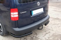 Volkswagen Caddy 2010–2015 Bakre hörndelar AK003 Black (2 st, rostfritt stål) foto 5