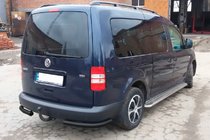 Volkswagen Caddy 2010–2015 Bakre hörndelar AK003 Black (2 st, rostfritt stål) foto 6