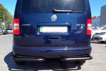 Volkswagen Caddy 2004–2010 Bakre hörndelar AK003 Black (2 st, rostfritt stål) foto 8
