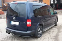Volkswagen Caddy 2004–2010 Bakre hörndelar AK003 Black (2 st, rostfritt stål) foto 6