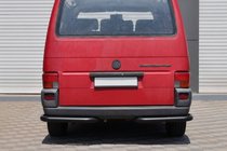 Volkswagen T4 Caravelle/Multivan 1990–2003 Bakre hörndelar AK003 Black (2 st, rostfritt stål) foto 1