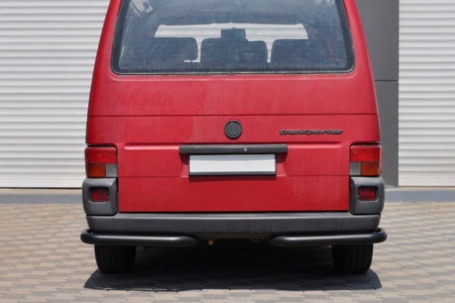 Volkswagen T4 Caravelle/Multivan 1990–2003 Bakre hörndelar AK003 Black (2 st, rostfritt stål) Image