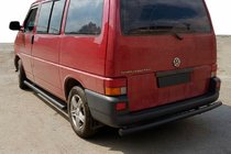 Volkswagen T4 Transporter 1990–2003 Bakre skyddsbåge AK002 Black (rostfritt stål) foto 2