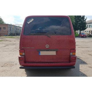 Bakre skyddsbåge AK002 Black (rostfritt stål) Volkswagen T4 Caravelle/Multivan 1990–2003 foto 4