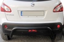 Nissan Qashqai 2010–2014 Bakbåge AK007 Black (rostfritt stål) foto 2