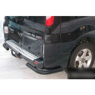Bakre hörn AK003 Black (rostfritt stål) Nissan Primastar 2002–2014 foto 2