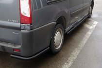 Fiat Scudo 2007–2015 Bakre hörn AK003 Black (2 st, rostfritt stål) foto 1